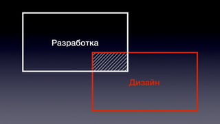 Дизайн 
Разработка 
 