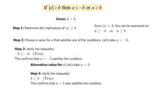 Comprehensive Guide to Solving and Graphing Absolute Value Inequalities ...