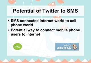 The Potential of Mobile Technology in Africa