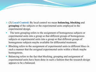 Between groups design | PPTX