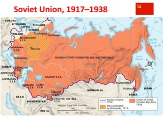 Soviet Union, 1917–1938 2 