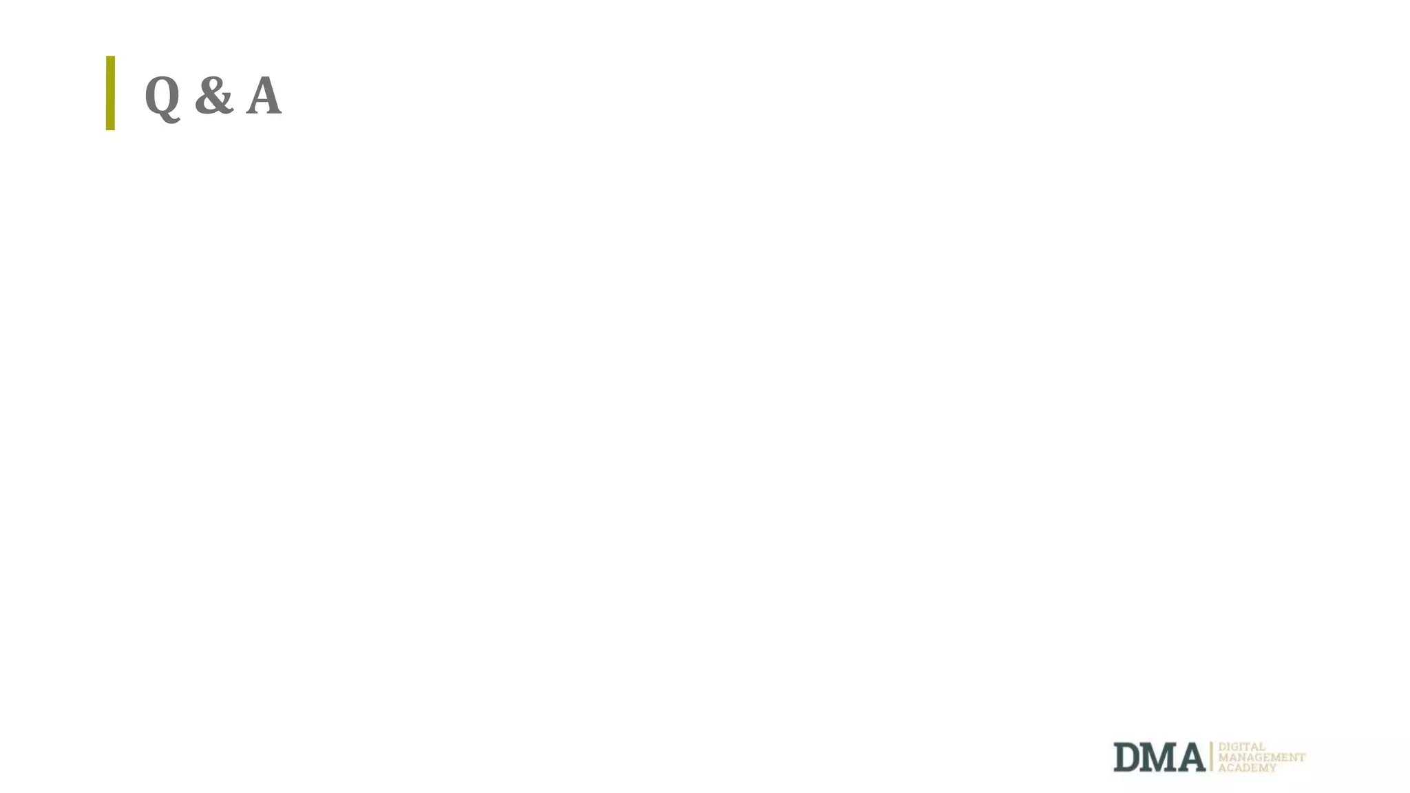 Q & A
 