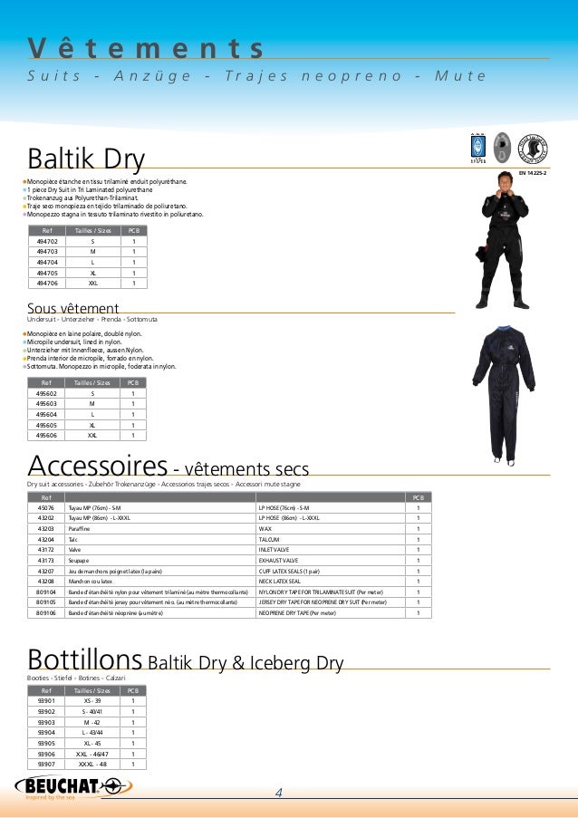 Beuchat 2013 Diving Catalogue