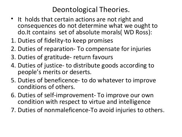 Bev 4 Types Of Ethical Theories