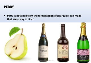 Perry Fermentation Alcoholic Beverages: https://www.facebook.com/delhindra/ | PPTX
