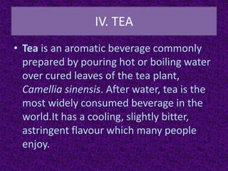 Beverages | PPTX