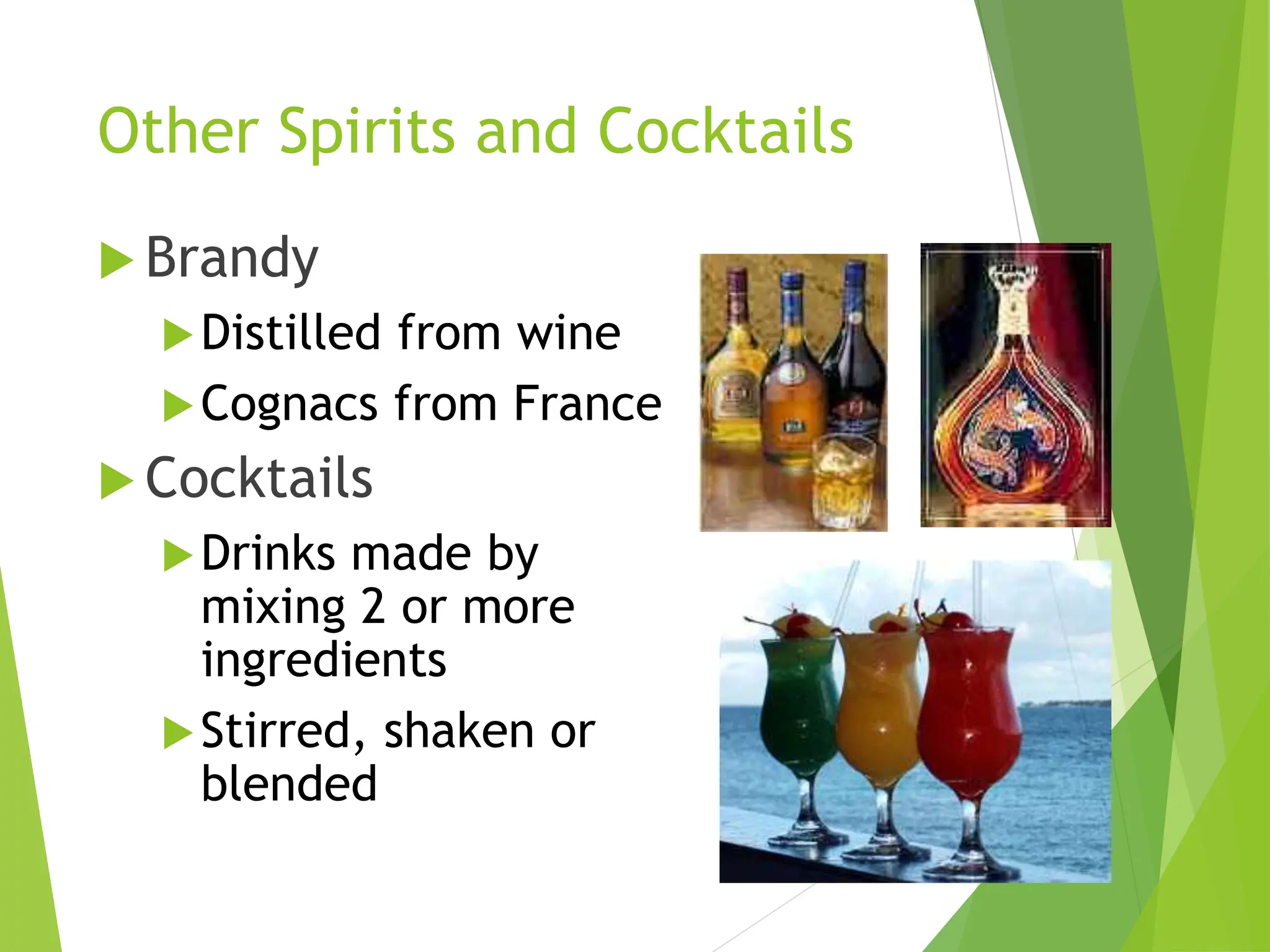 Beverage Knowledge of Bartending and Bar | PPT