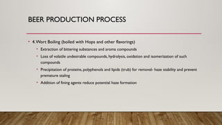 Beverage Beer making and processes involved in Beer making | PPTX
