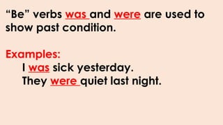 english three be verbs( is am was are and were).pptx