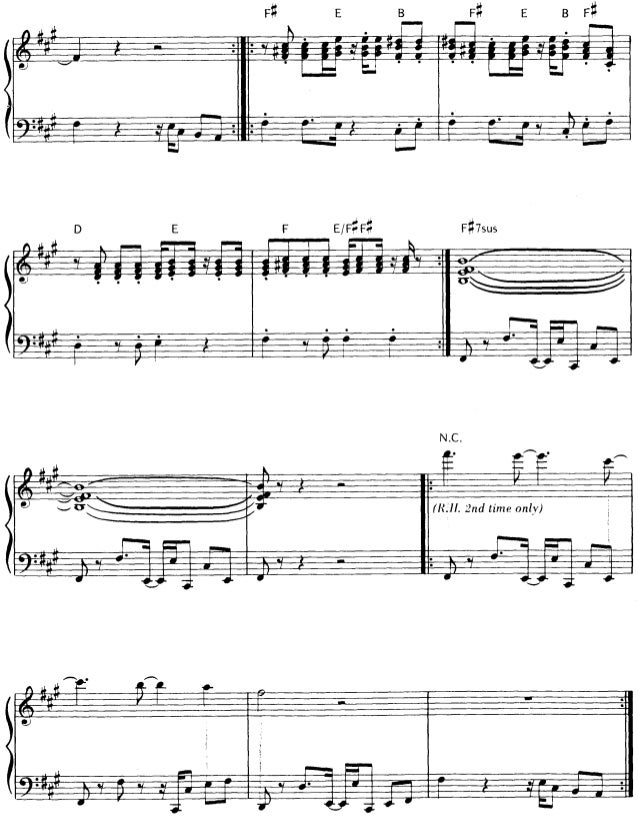 beverly hills cop harold faltermeyer axel f axel f sheet music