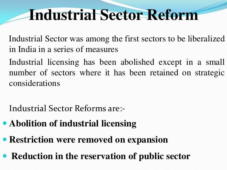 Indian Economic Liberalisation