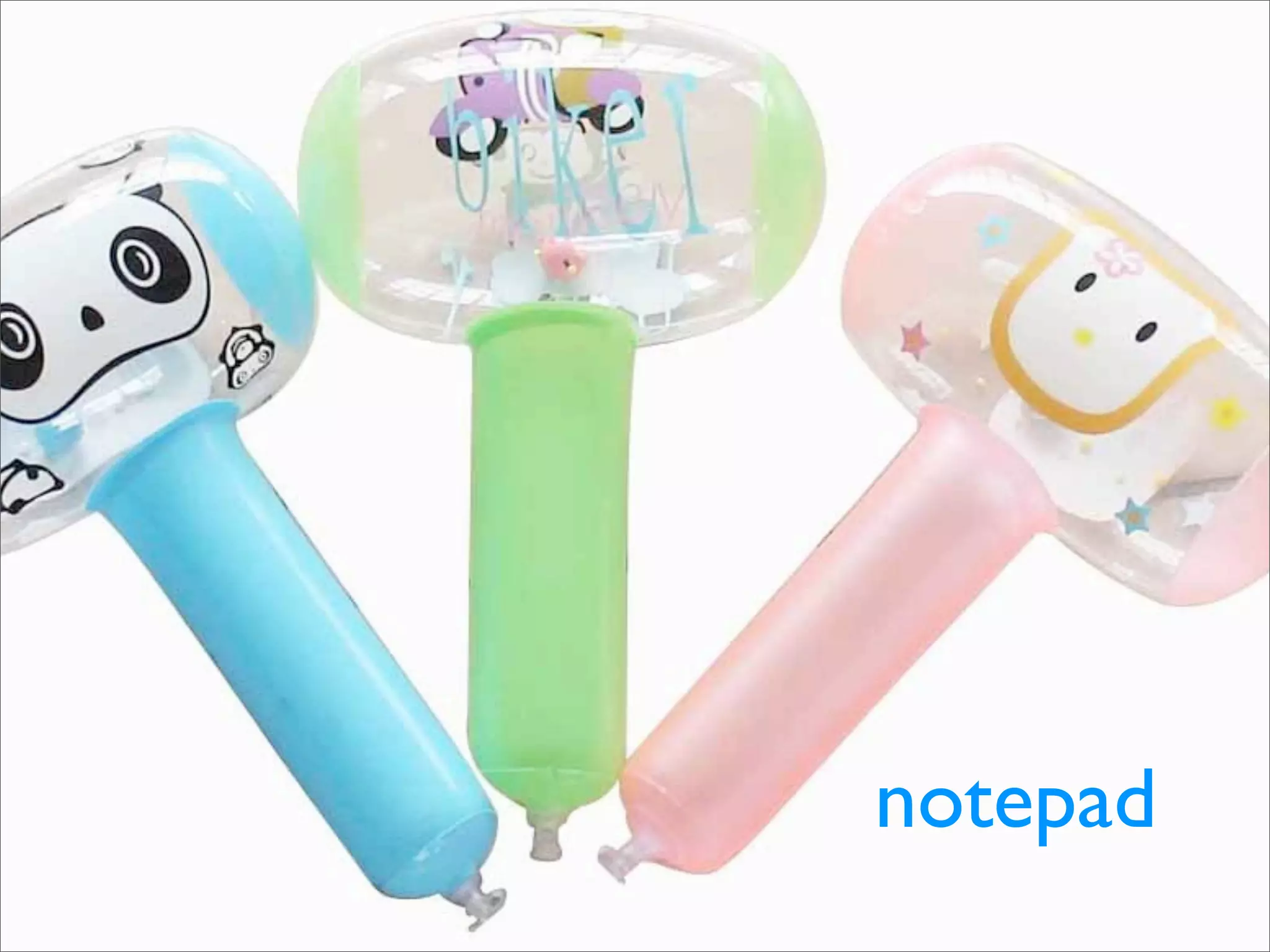 java, spring, svn, emacs
               notepad
 