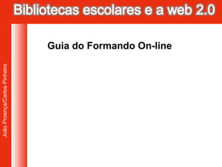 Guia do Formando On-line   