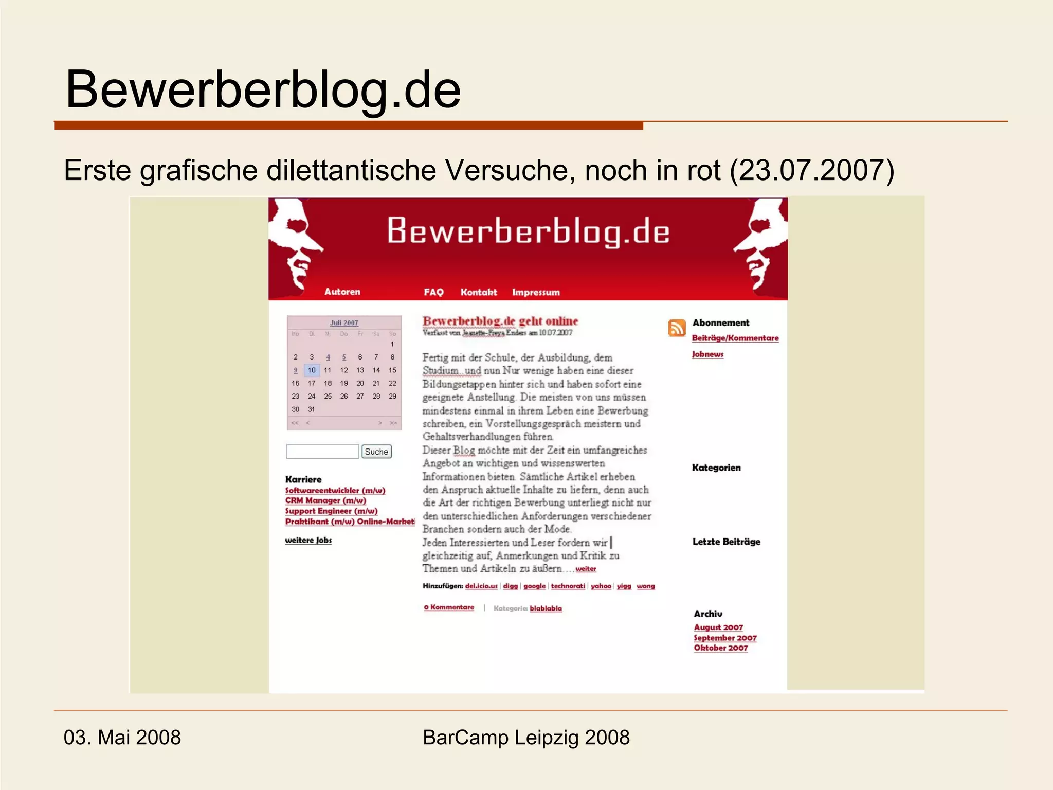 BewerberBlog BC Leipzig