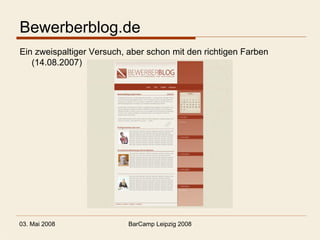 BewerberBlog BC Leipzig