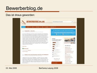 BewerberBlog BC Leipzig