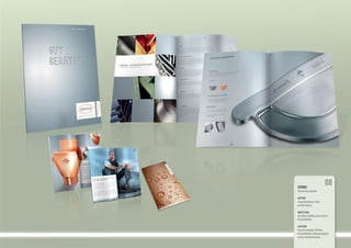 Grömo
Dachrinnenzubehör
Auftrag
Imagekampagne, Neu-
positionierung
Umsetzung
Anzeigen, Mailing, Broschüren,
Produktblätter
leistung
Layout Anzeigen, Mailing,
Produktblätter, Bekleidungsbro-
schüre, Beraterkatalog
 