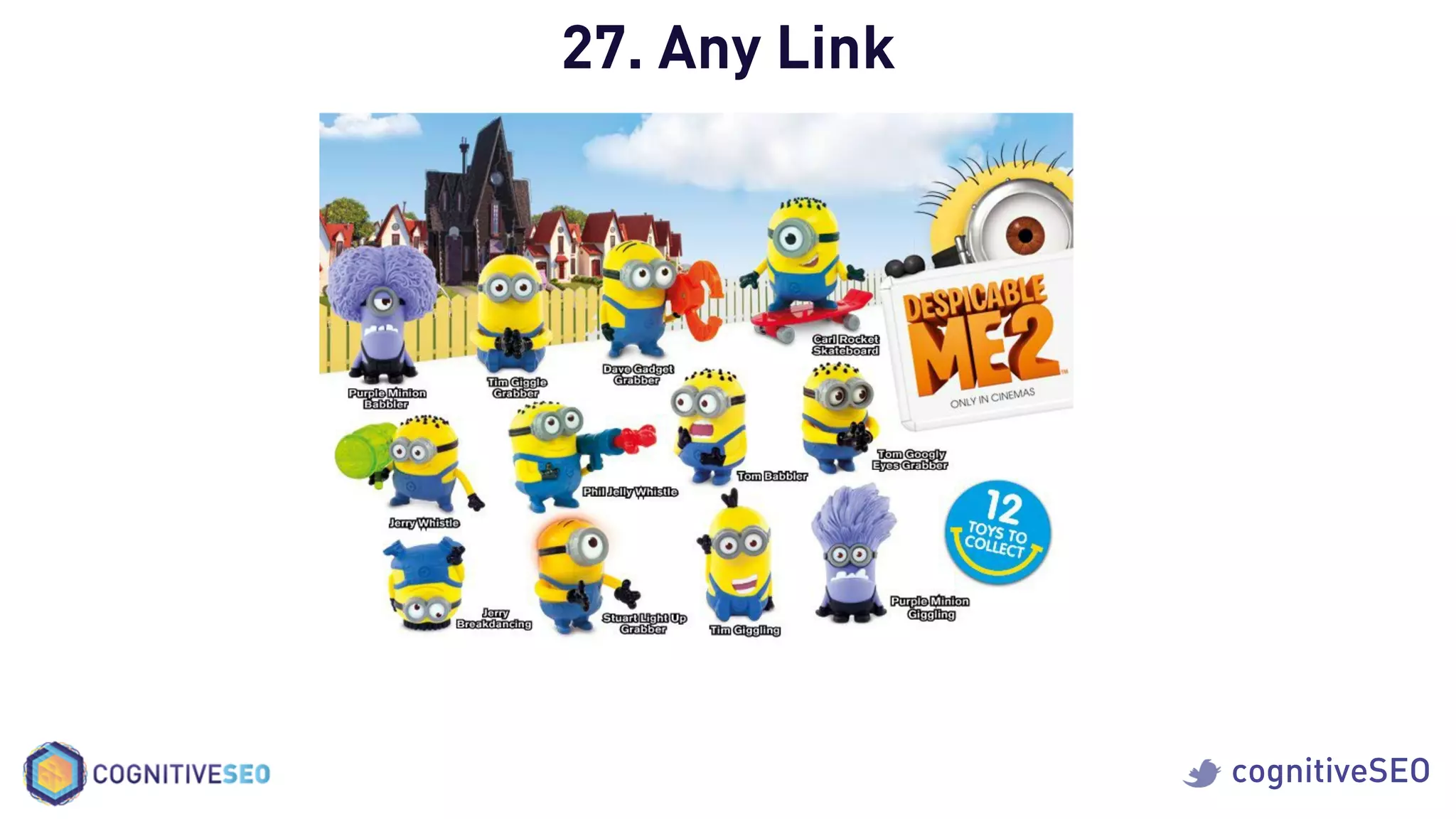 cognitiveSEO
27. Any Link
 