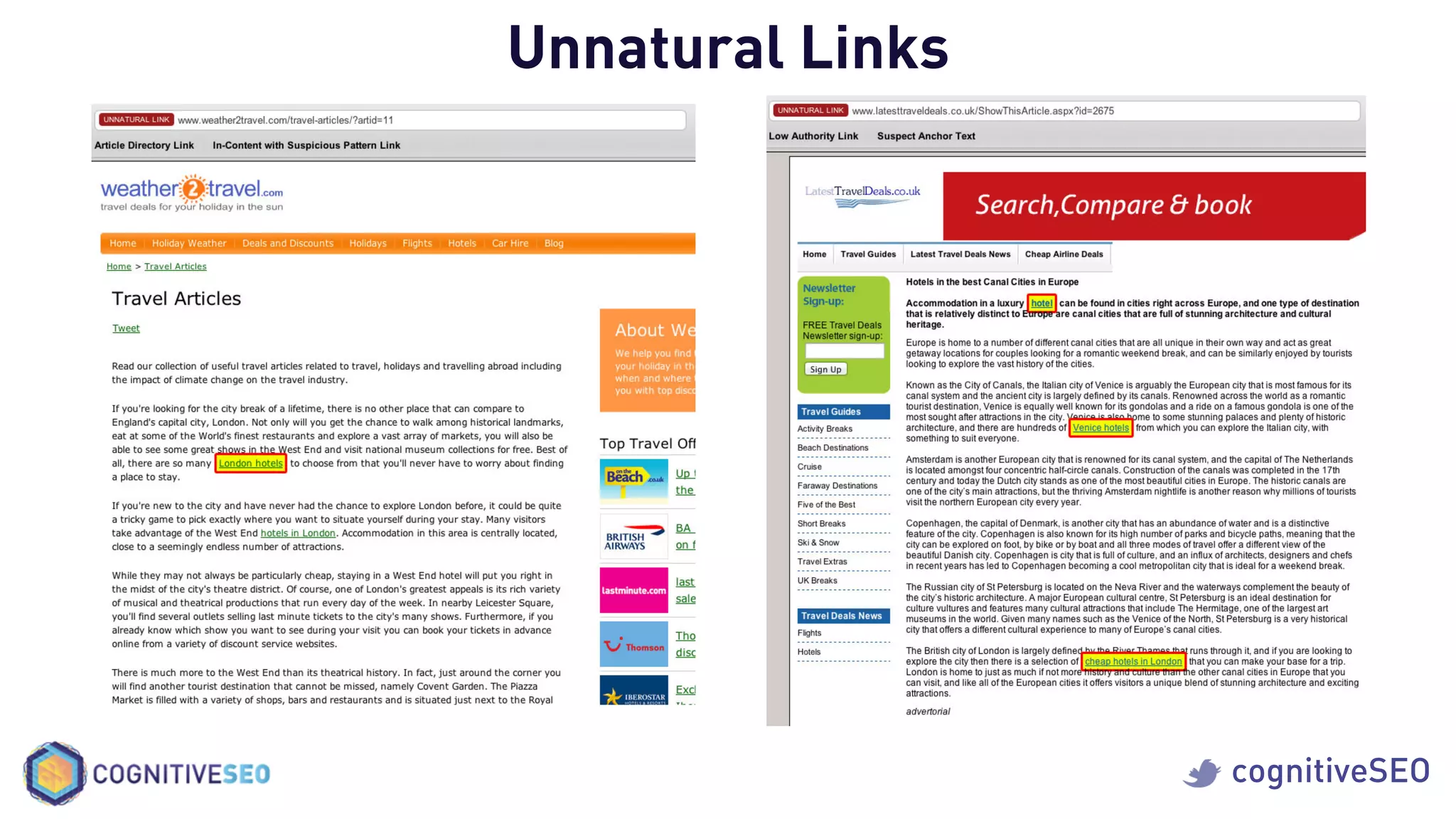 cognitiveSEO
Unnatural Links
 