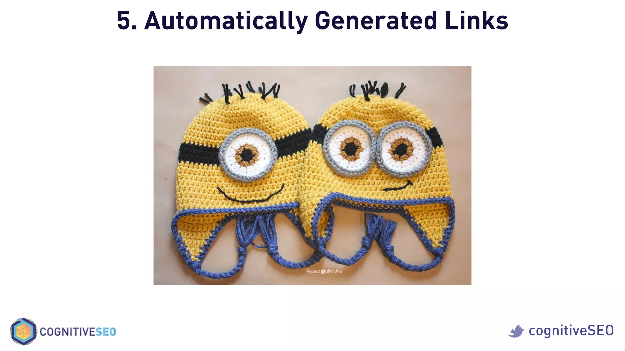 cognitiveSEO
5. Automatically Generated Links
 