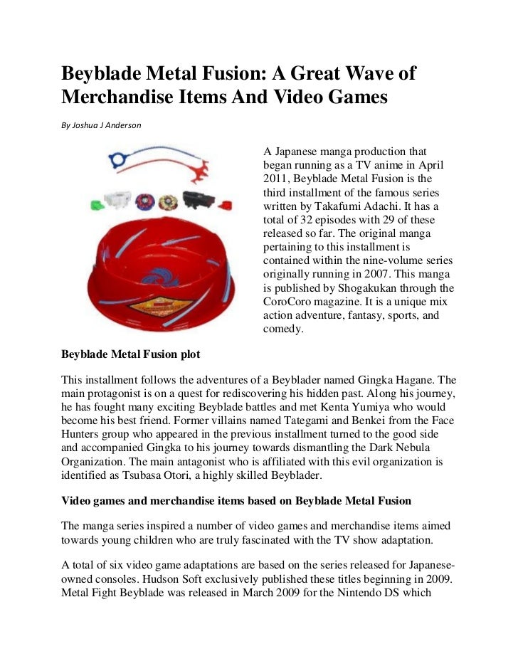 beyblade merchandise