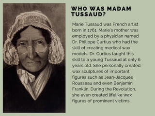 The History of Madame Tussauds Wax Museum