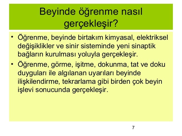 Beyin Temelli Ogrenme Nedir Beyin Temelli Ogren