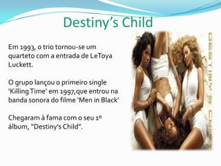 Slide 5 e 6- A sua carreira a solo