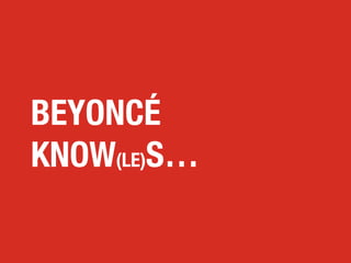 How Beyonce Disrupts The Music Industry