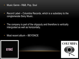 Beyonce case study | PPTX