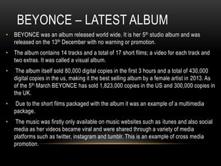 Beyonce case study | PPTX