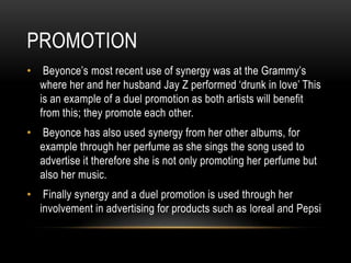 Beyonce case study | PPTX