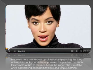 Beyonce - Countdown Analysis | PPTX