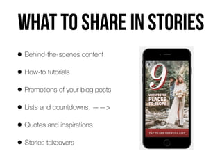 Worksheet on Instagram Stories:
Answer questions
Find a post and turn into a story
 