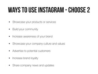 Gary Vaynerchuk on Instagram Direct Message marketing
https://www.youtube.com/watch?v=bEuTM6dmL_E - Jan 2017
 