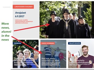 More
news,
alumni
in the
news
 