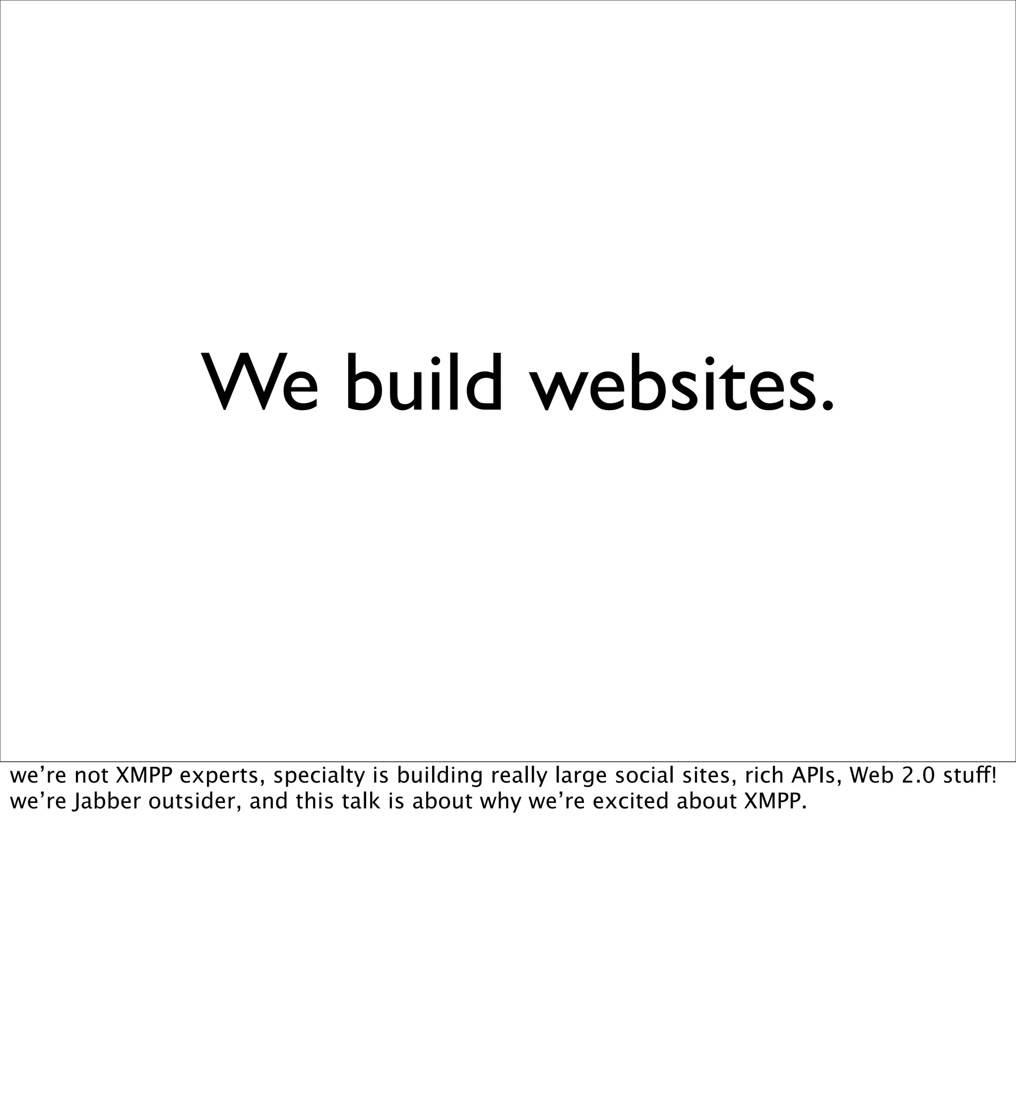 Beyond REST? Building Data Services with XMPP PubSub