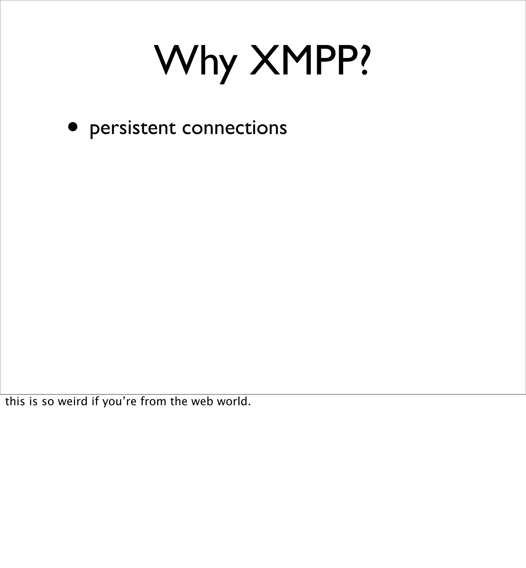 Beyond REST? Building Data Services with XMPP PubSub