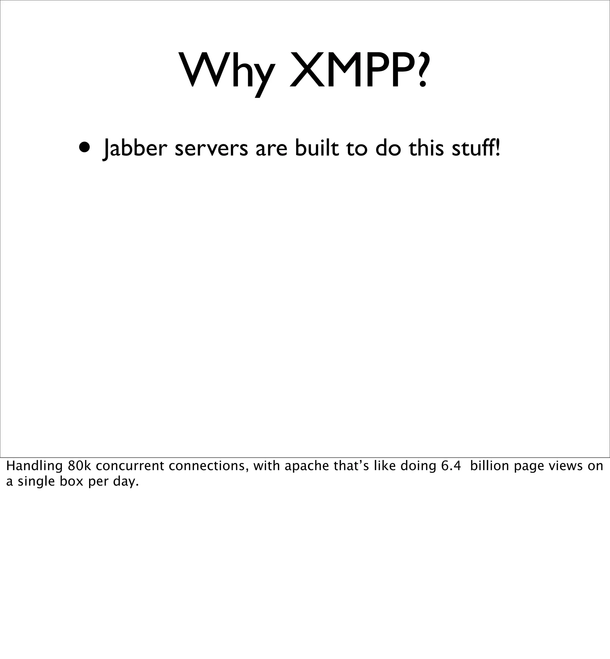 Beyond REST? Building Data Services with XMPP PubSub