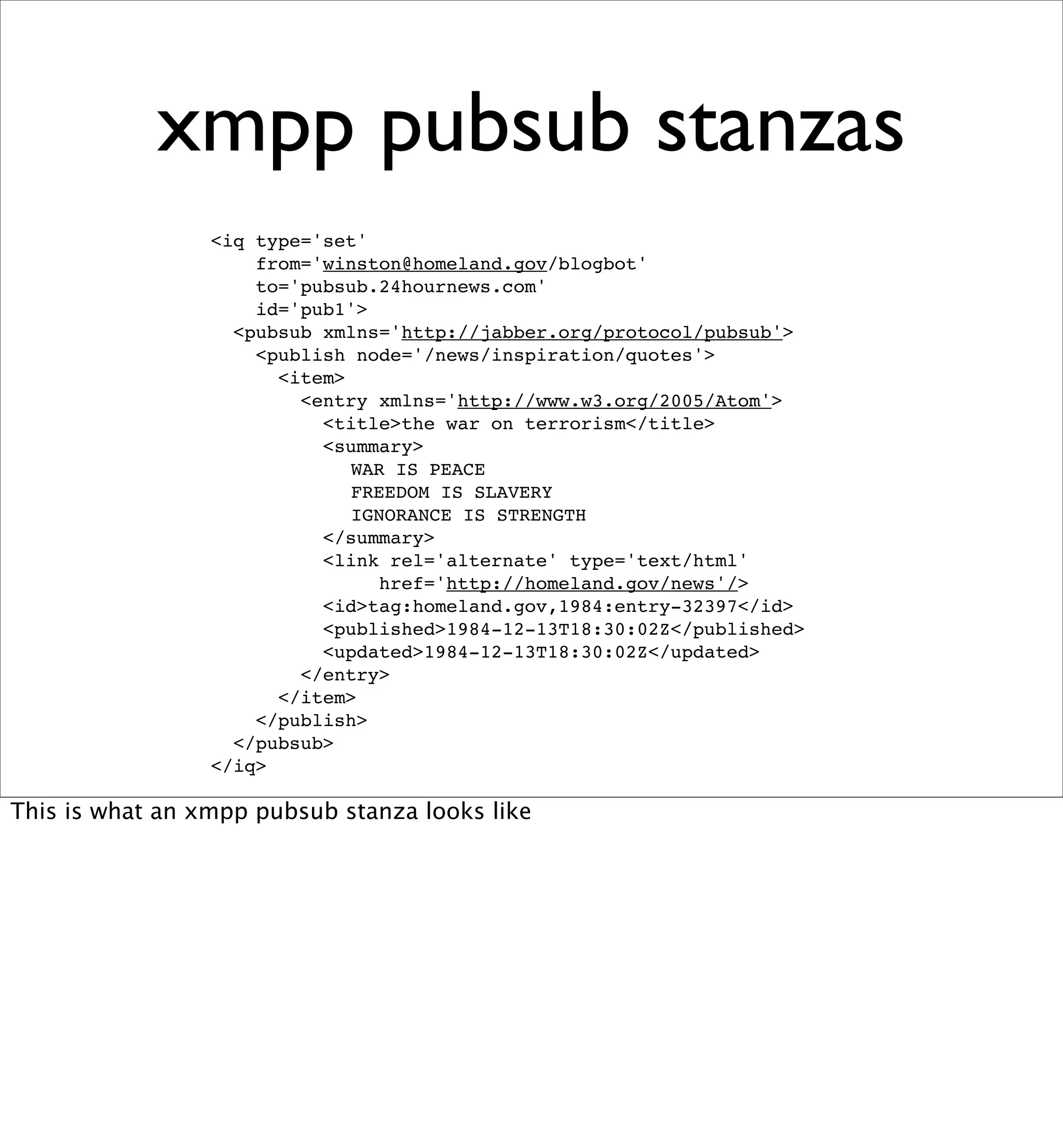 Beyond REST? Building Data Services with XMPP PubSub