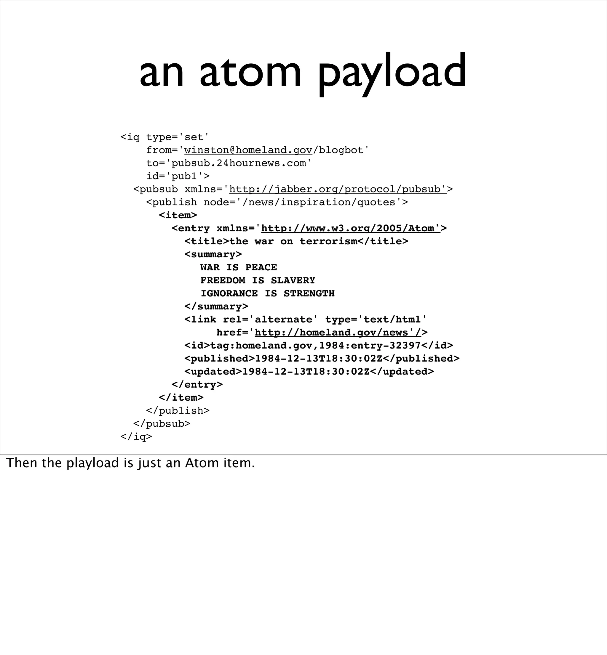 Beyond REST? Building Data Services with XMPP PubSub