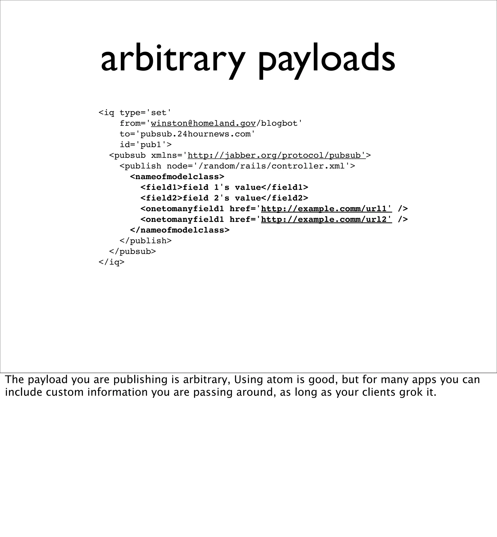 Beyond REST? Building Data Services with XMPP PubSub