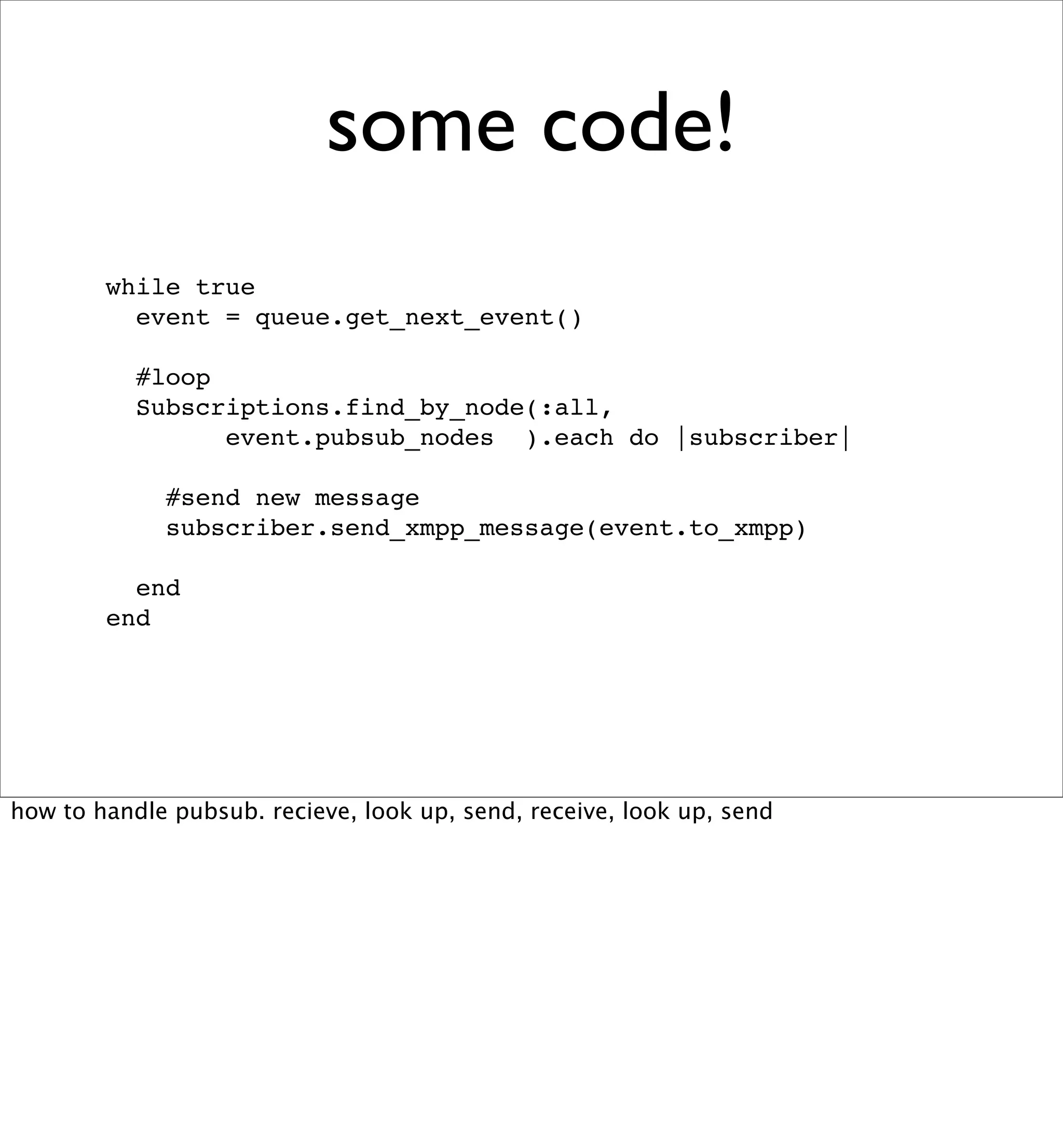 Beyond REST? Building Data Services with XMPP PubSub