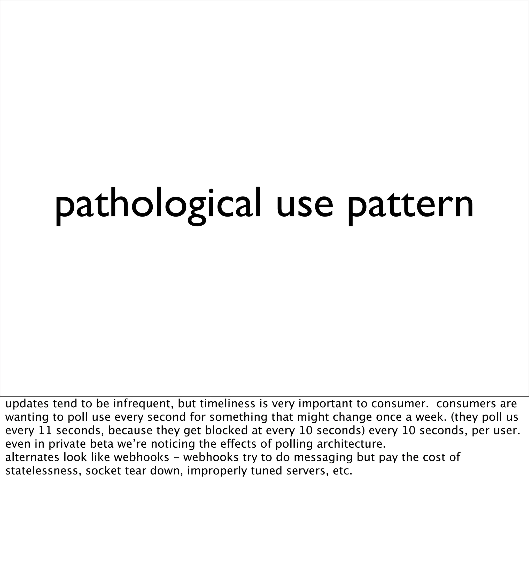 Beyond REST? Building Data Services with XMPP PubSub