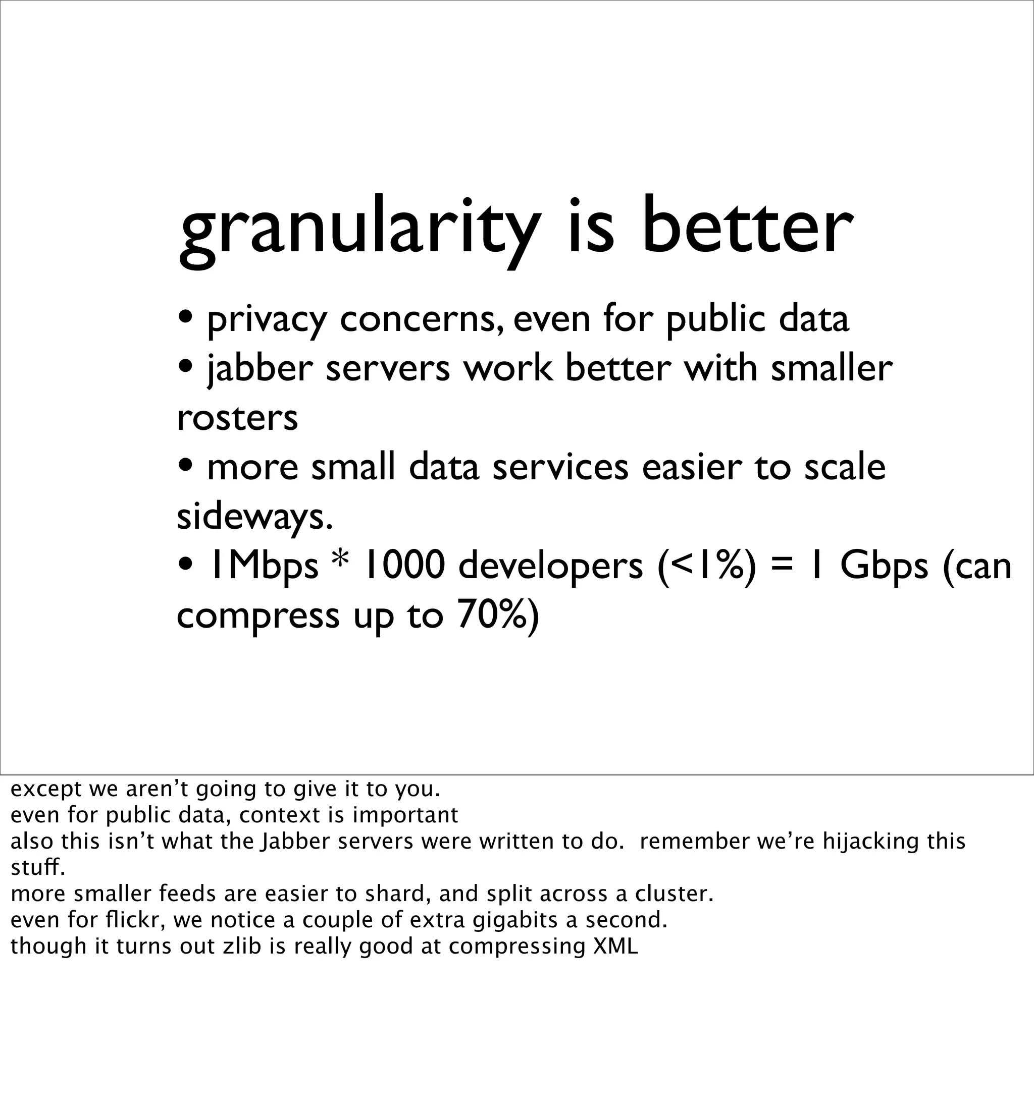 Beyond REST? Building Data Services with XMPP PubSub