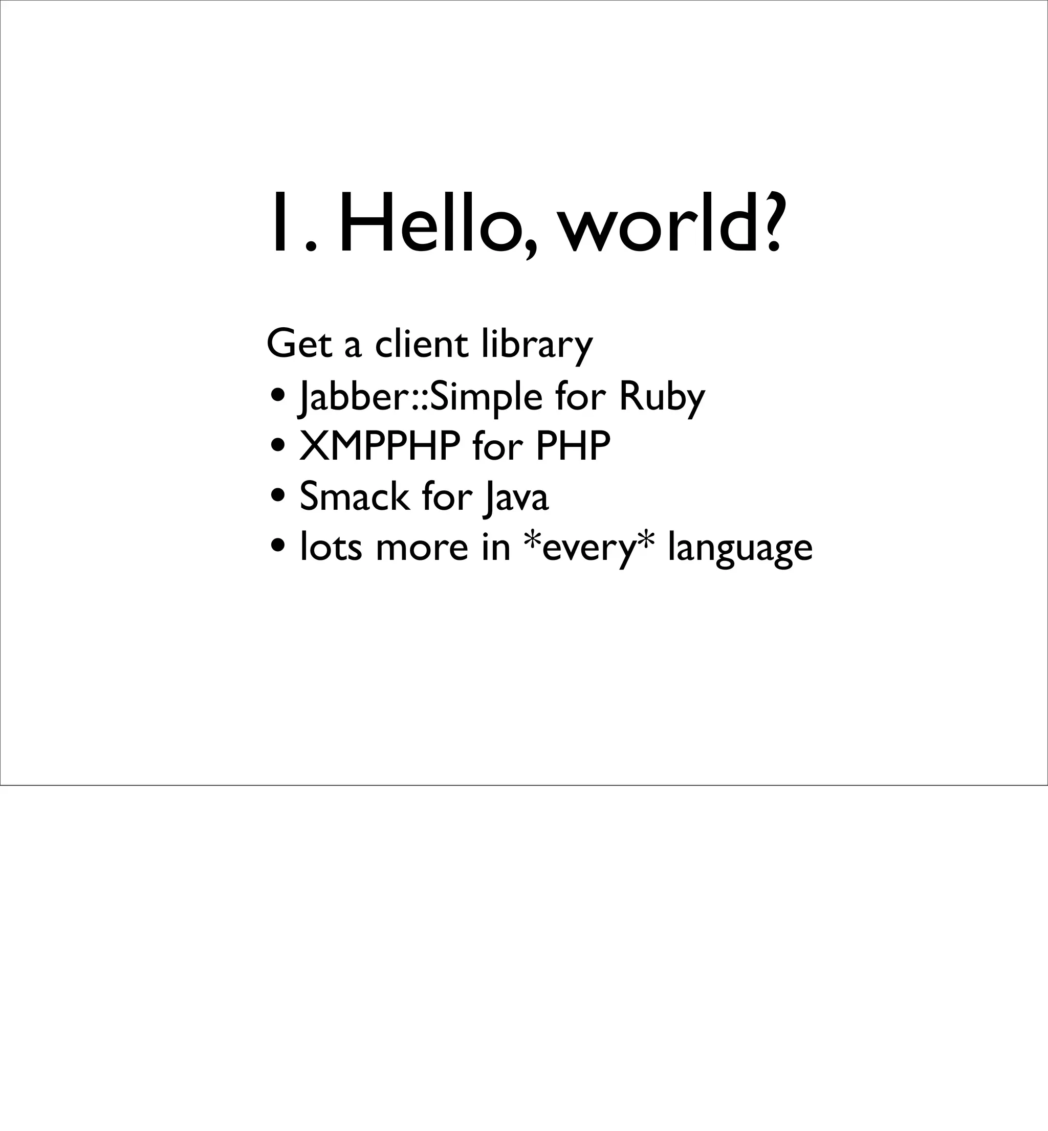 Beyond REST? Building Data Services with XMPP PubSub