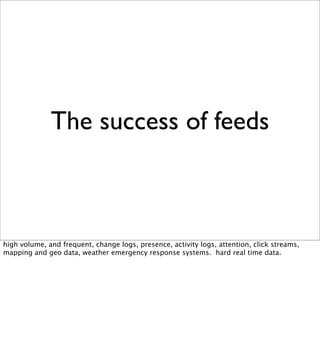 Beyond REST? Building Data Services with XMPP PubSub