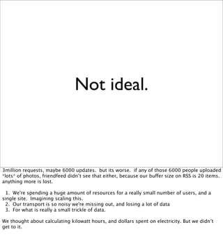 Beyond REST? Building Data Services with XMPP PubSub