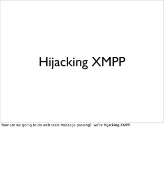 Beyond REST? Building Data Services with XMPP PubSub