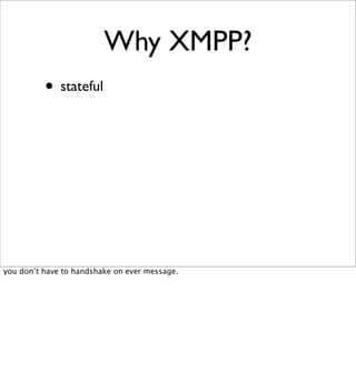 Beyond REST? Building Data Services with XMPP PubSub